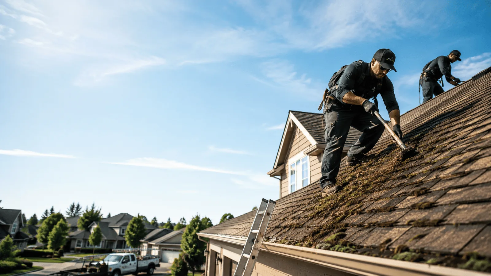 Roof Moss Removal in Brookline, MO near me